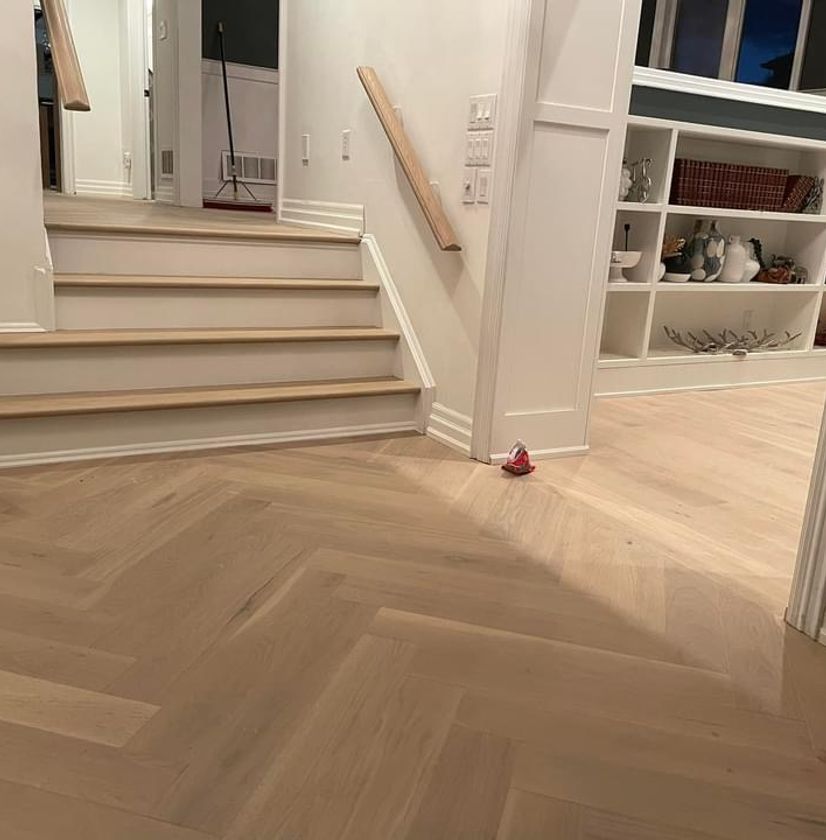 Hardwood
						flooring